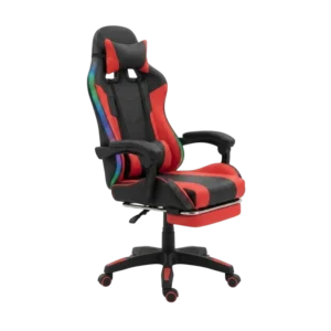 LA CASA DE LAS SILLAS PERÚ GAMER RGB ROJA