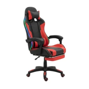 LA CASA DE LAS SILLAS PERÚ GAMER RGB ROJA