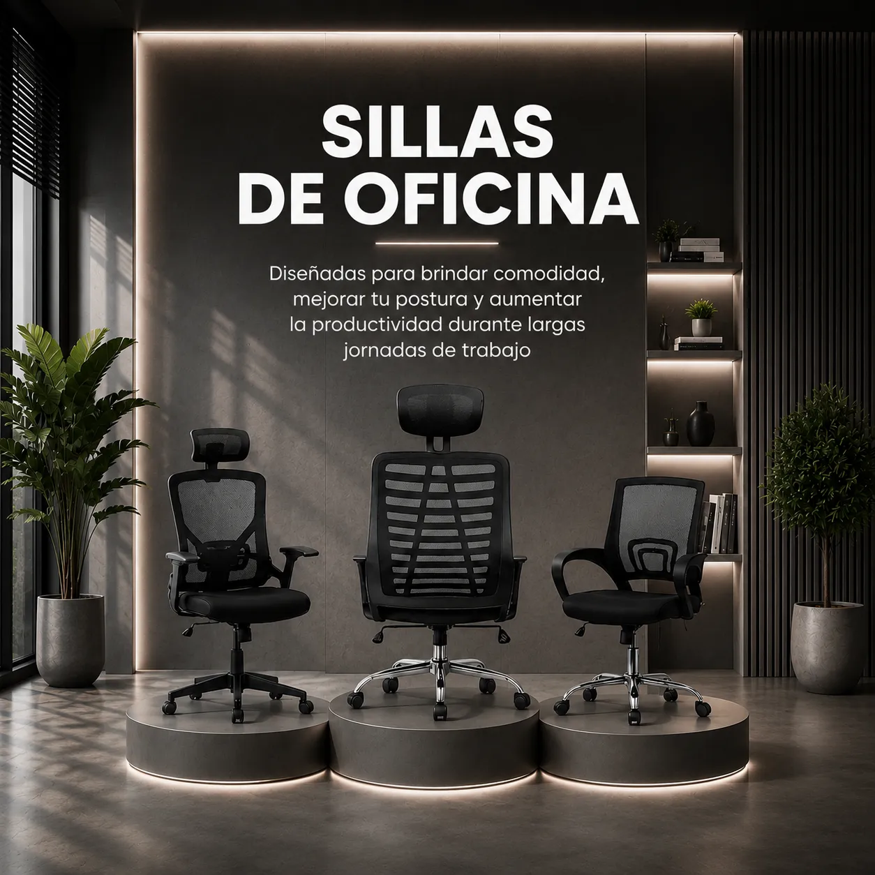 LA CASA DE LAS SILLAS SILLAS DE OFICINA MOVIL