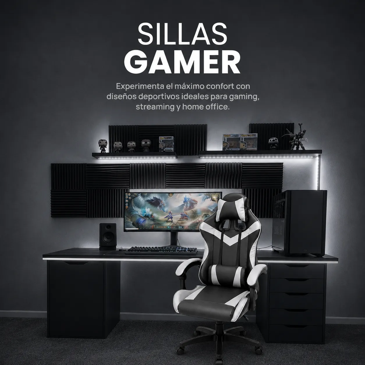 LA CASA DE LAS SILLAS SILLAS GAMER MOVIL